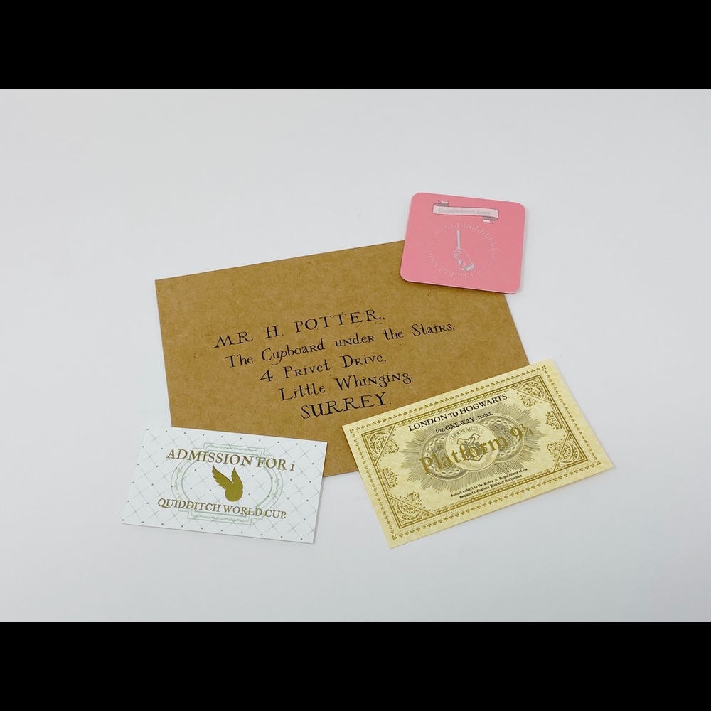 Harry Potter Wizarding World Tickets Collectibles